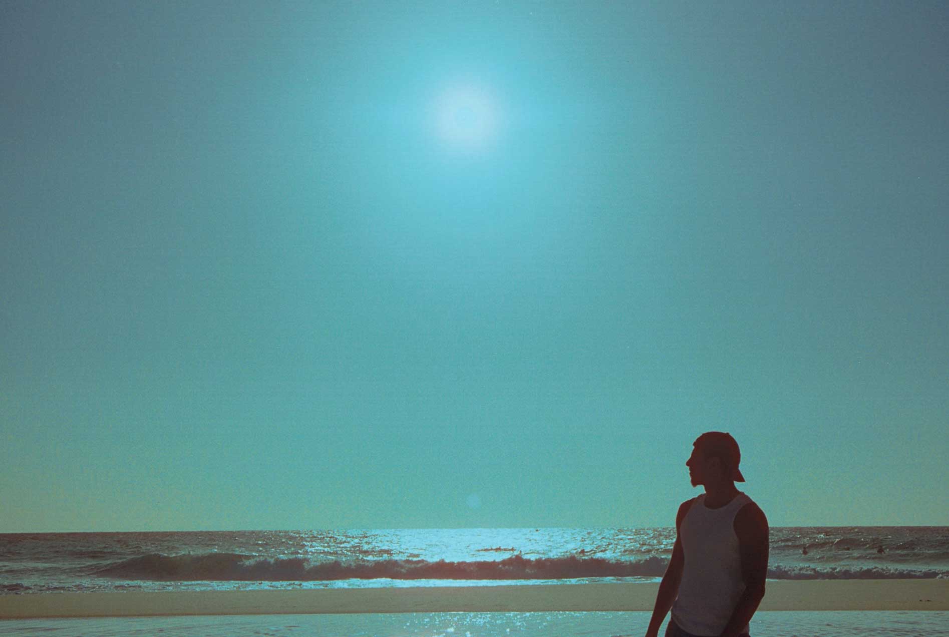Guy facing the sea